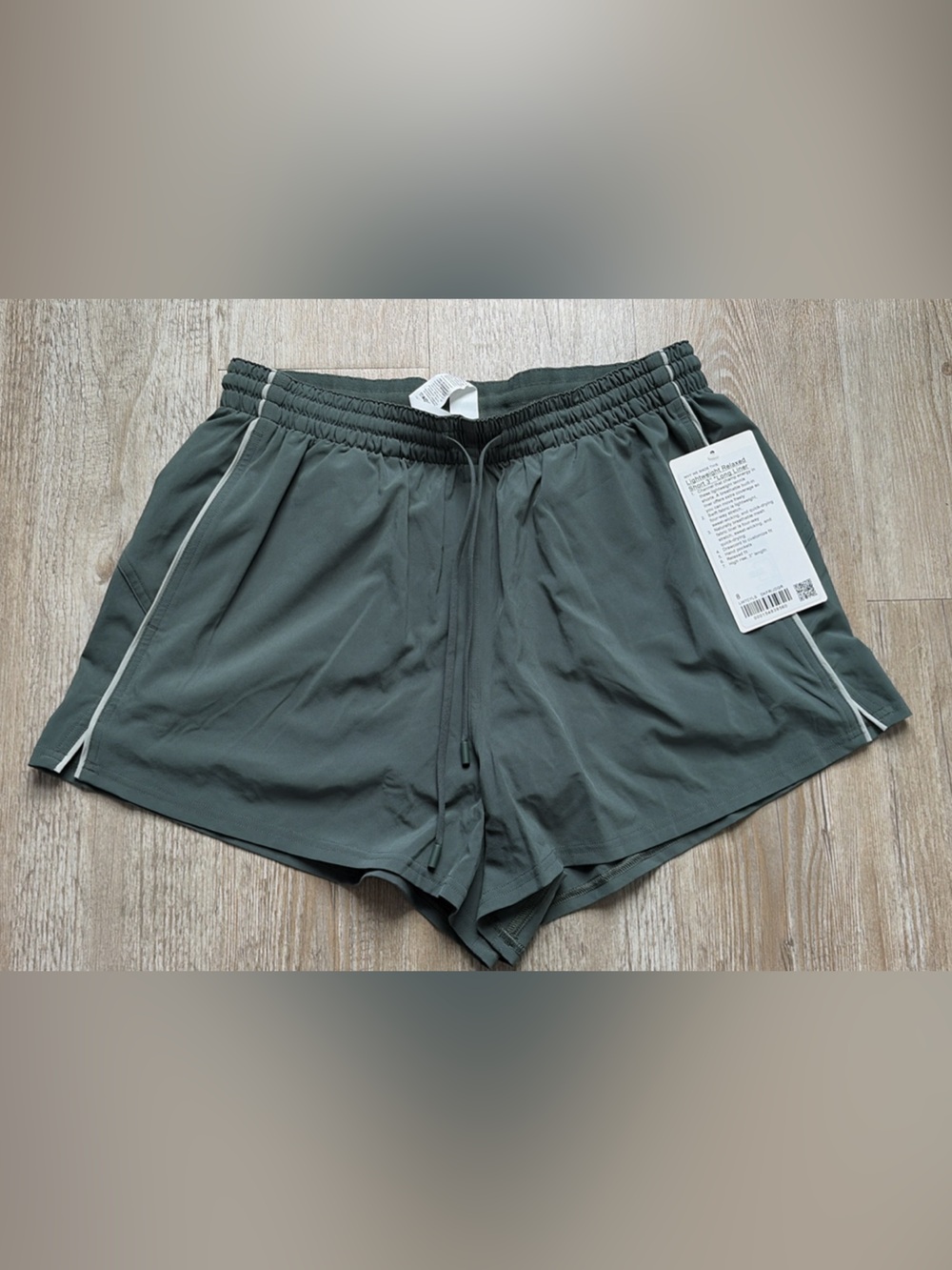 New Court Rival Lululemon Lightweight Relaxed Long Liner Short 3 inch